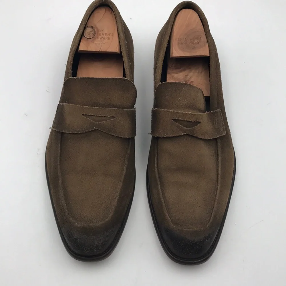 Donald Pliner Men’s Baston Leather Penny Loafer